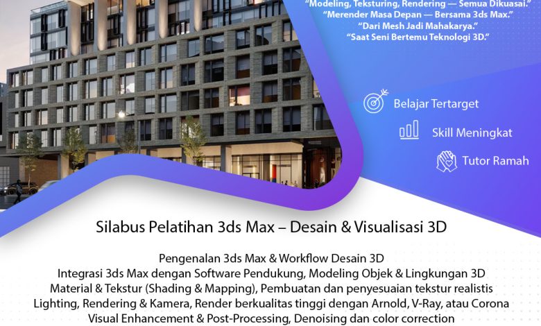 Pelatihan 3D Studio Max