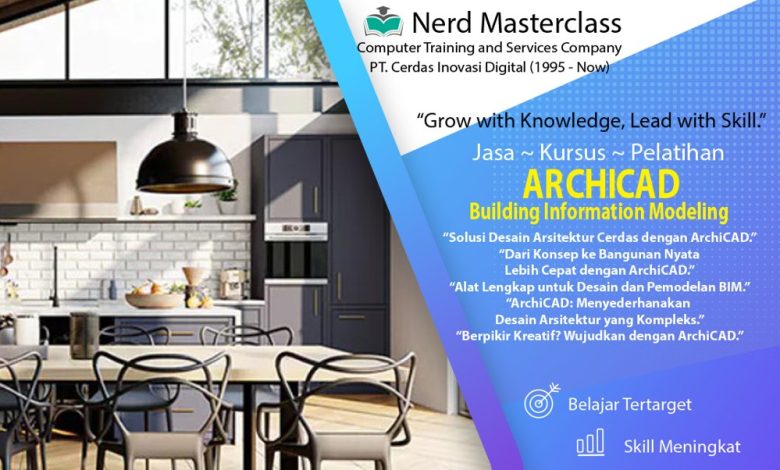 Jasa Kursus Pelatihan ArchiCAD