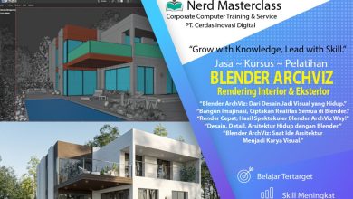 Pelatihan Blender Arsitektural