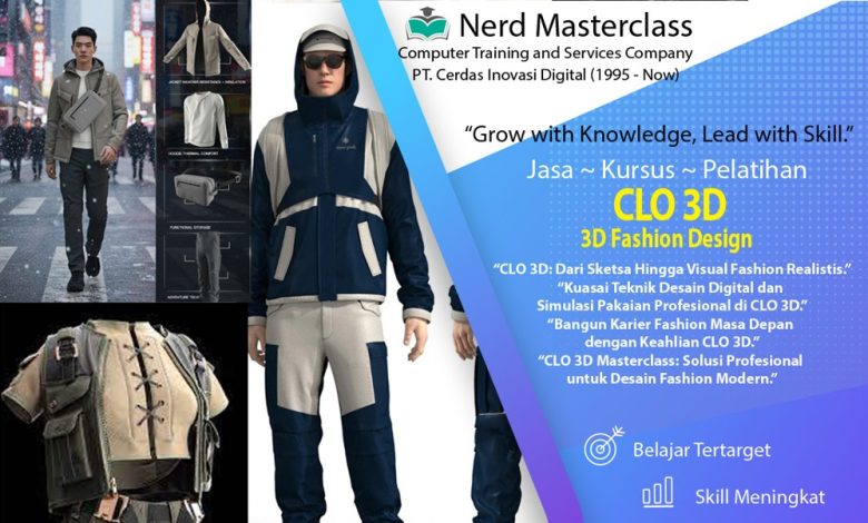 Jasa Kursus Pelatihan Clo3D