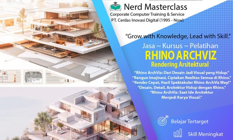 Pelatihan Rhino Arsitektural