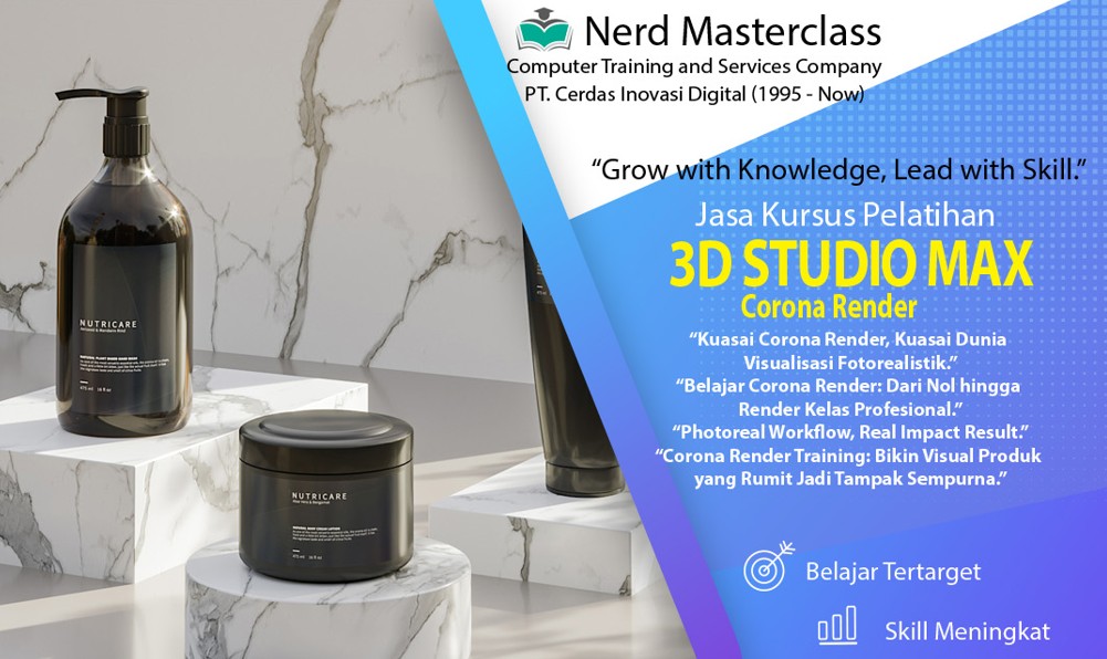 Jasa Kursus Pelatihan 3ds Max