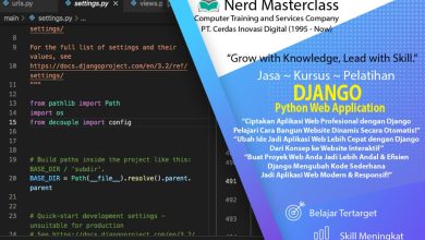 Jasa Kursus Pelatihan Django