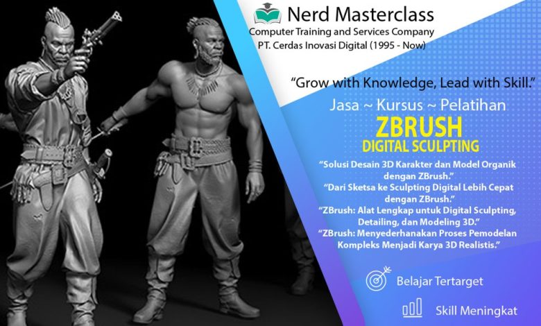 Jasa Kursus Pelatihan ZBrush