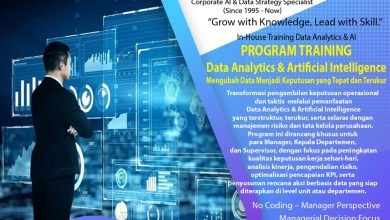 Inhouse Training Data Analytics & Artificial Intelligence Mengubah Data Menjadi Keputusan yang Tepat dan Terukur