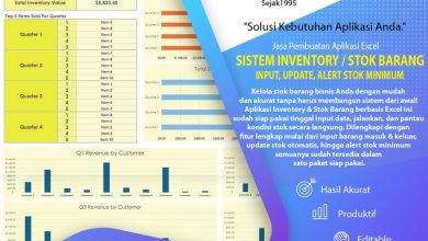 Jasa Aplikasi Excel Stok Barang
